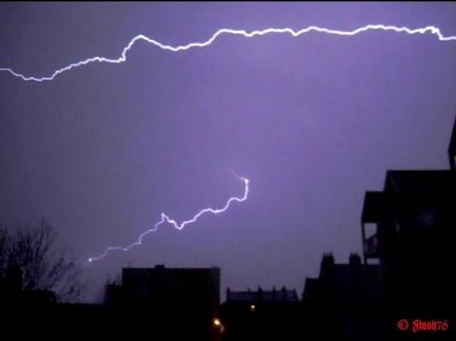 Orage du 1er Décembre 2007 au Havre (76)