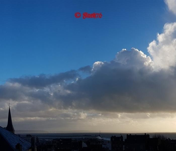 Entre tempête, orage hivernal et bourgeonnements