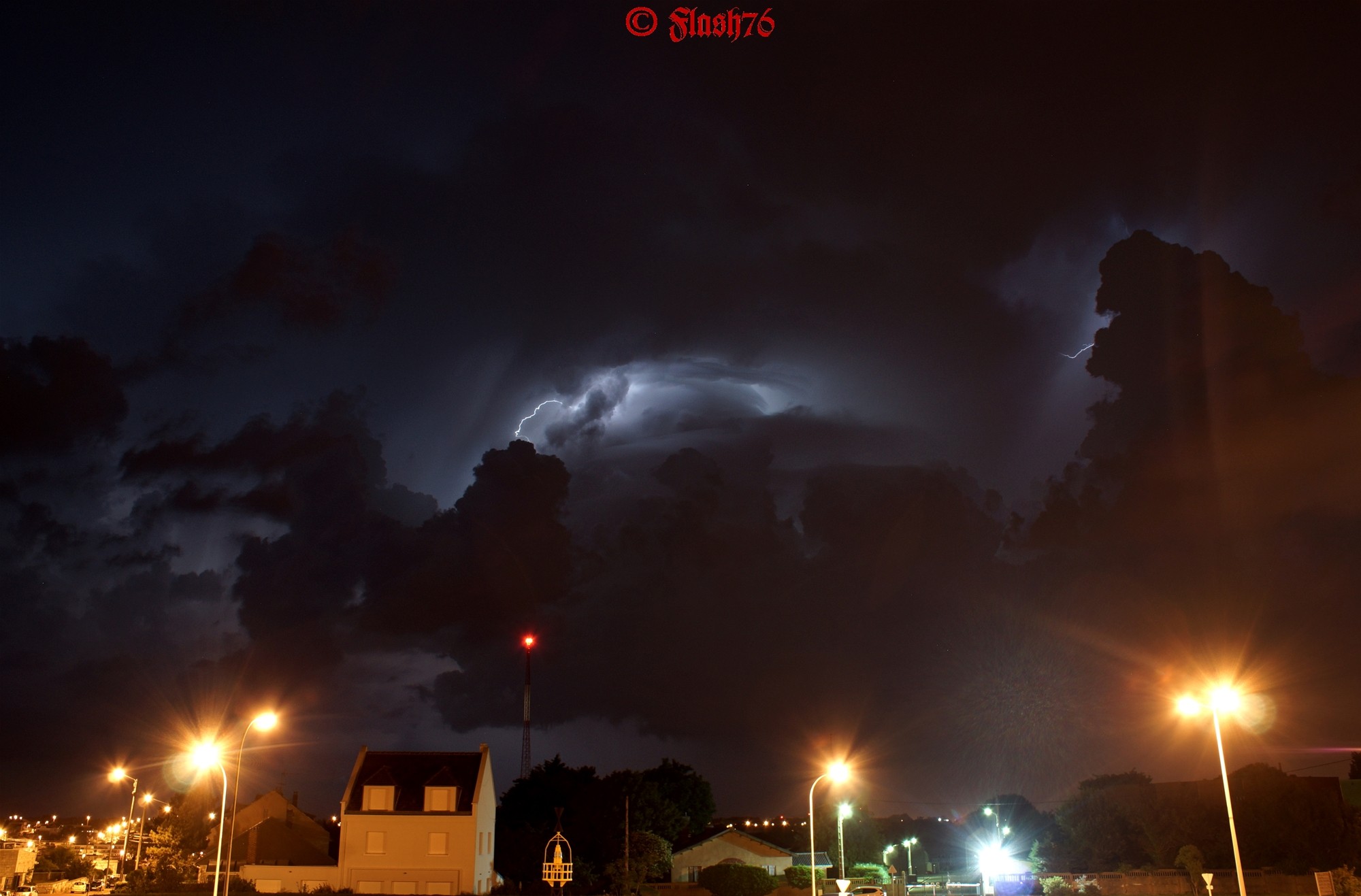 Orages du 28/05/2017 à Saint-Adresse (76)