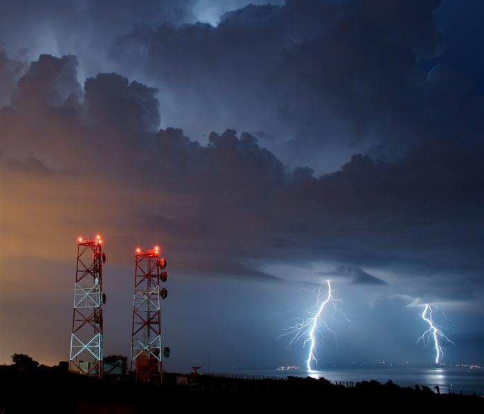 Orages violents du 28/05/2017 au Havre / Saint-Adresse (76)