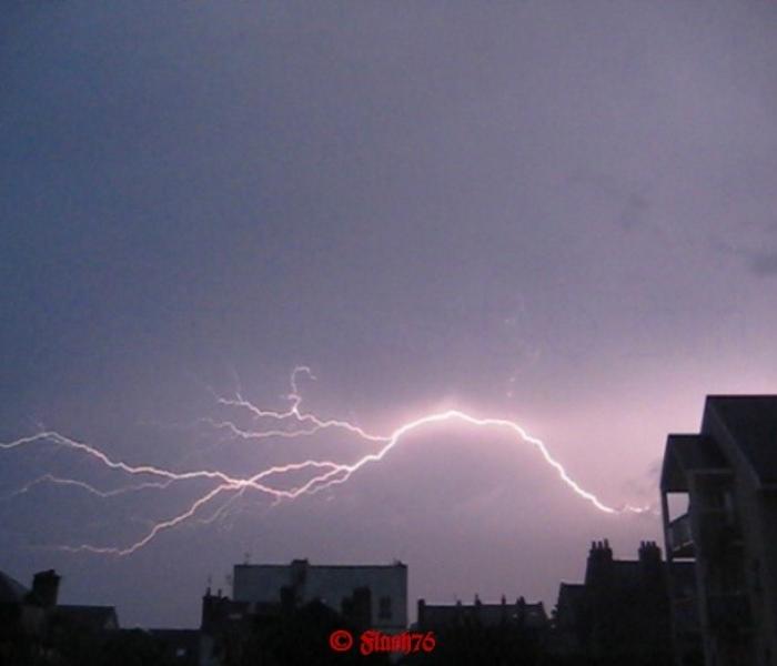 Orages du 25 Mai 2009 au Havre (76)