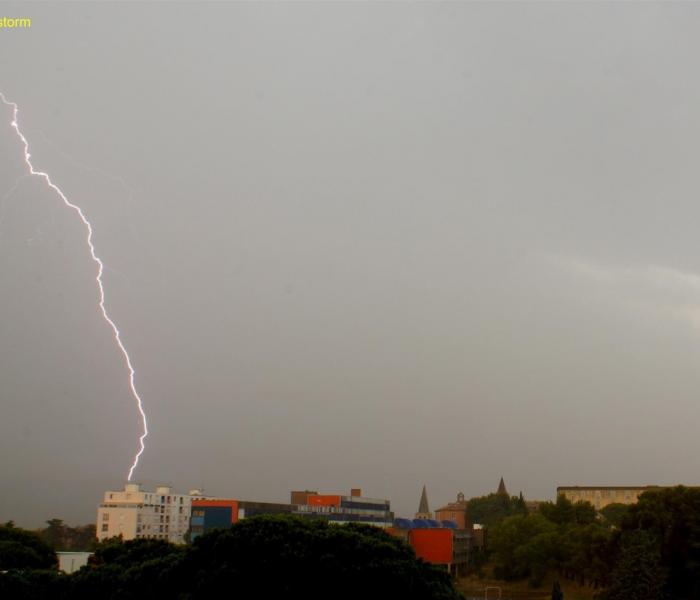 Orage du 01/08/2020 dans le Gard