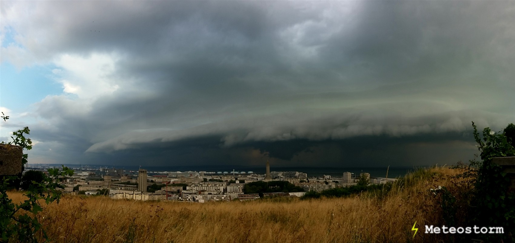 Orage du 03/07/2018 au Havre (76)