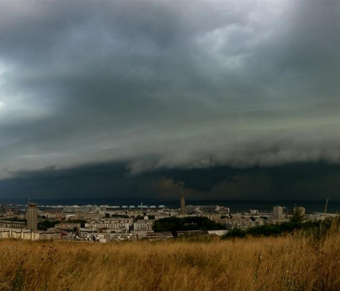 Orage du 03/07/2018 au Havre (76)