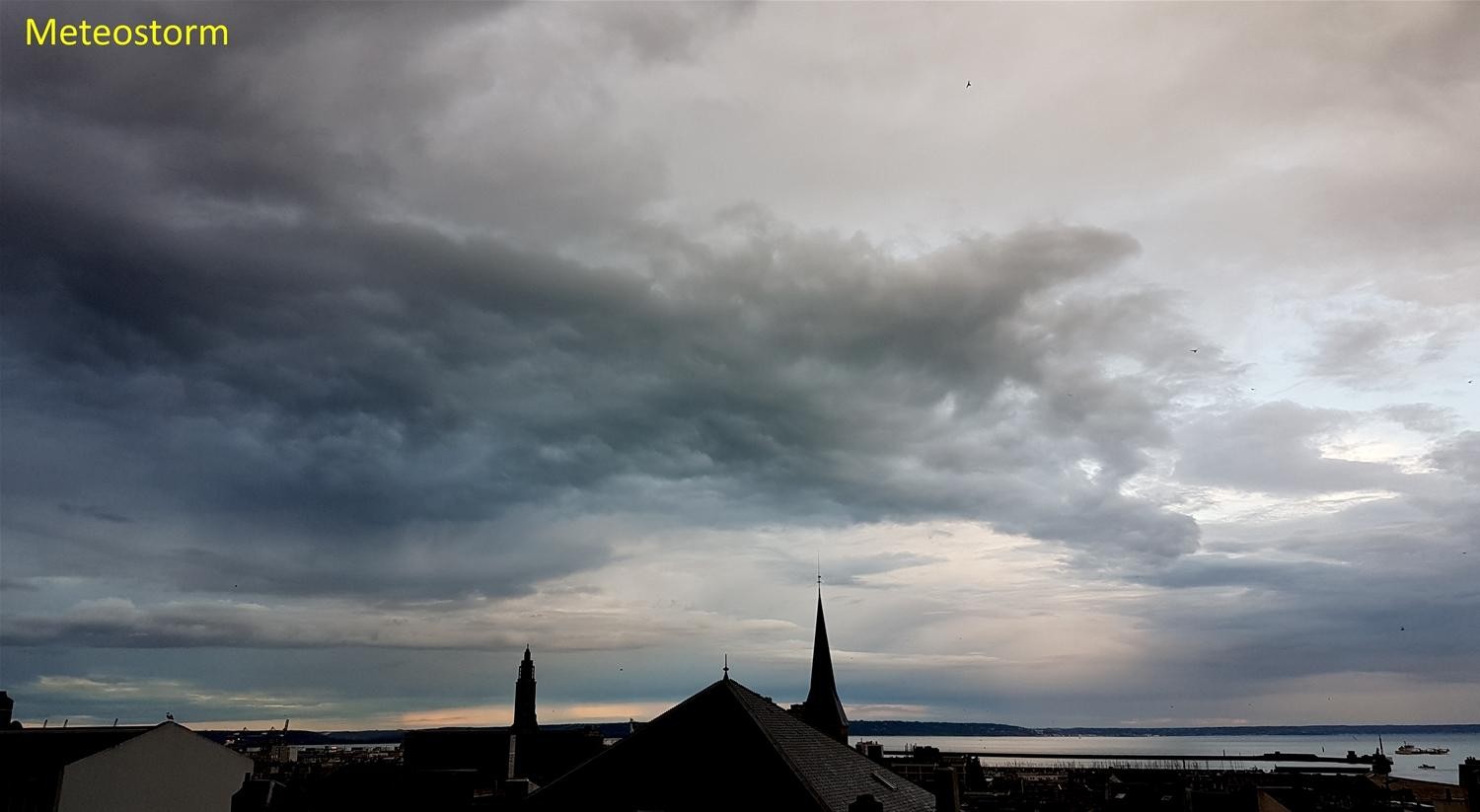 Post-orageux au Havre le 11/06/2019