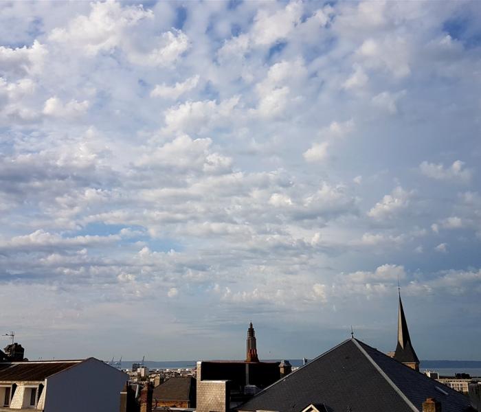 Nuages pré-orageux le 18/06/2019 au Havre (76)