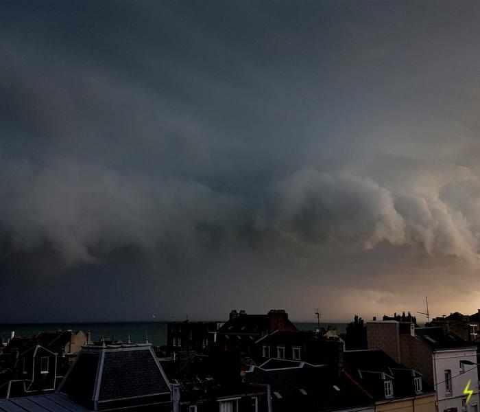 Orage du 11/08/2019 au Havre (76)