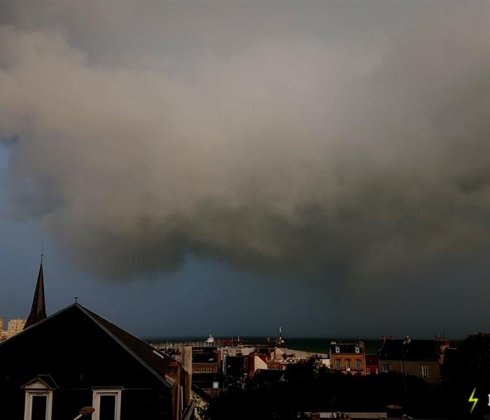 Orage du 11/08/2019 au Havre (76)