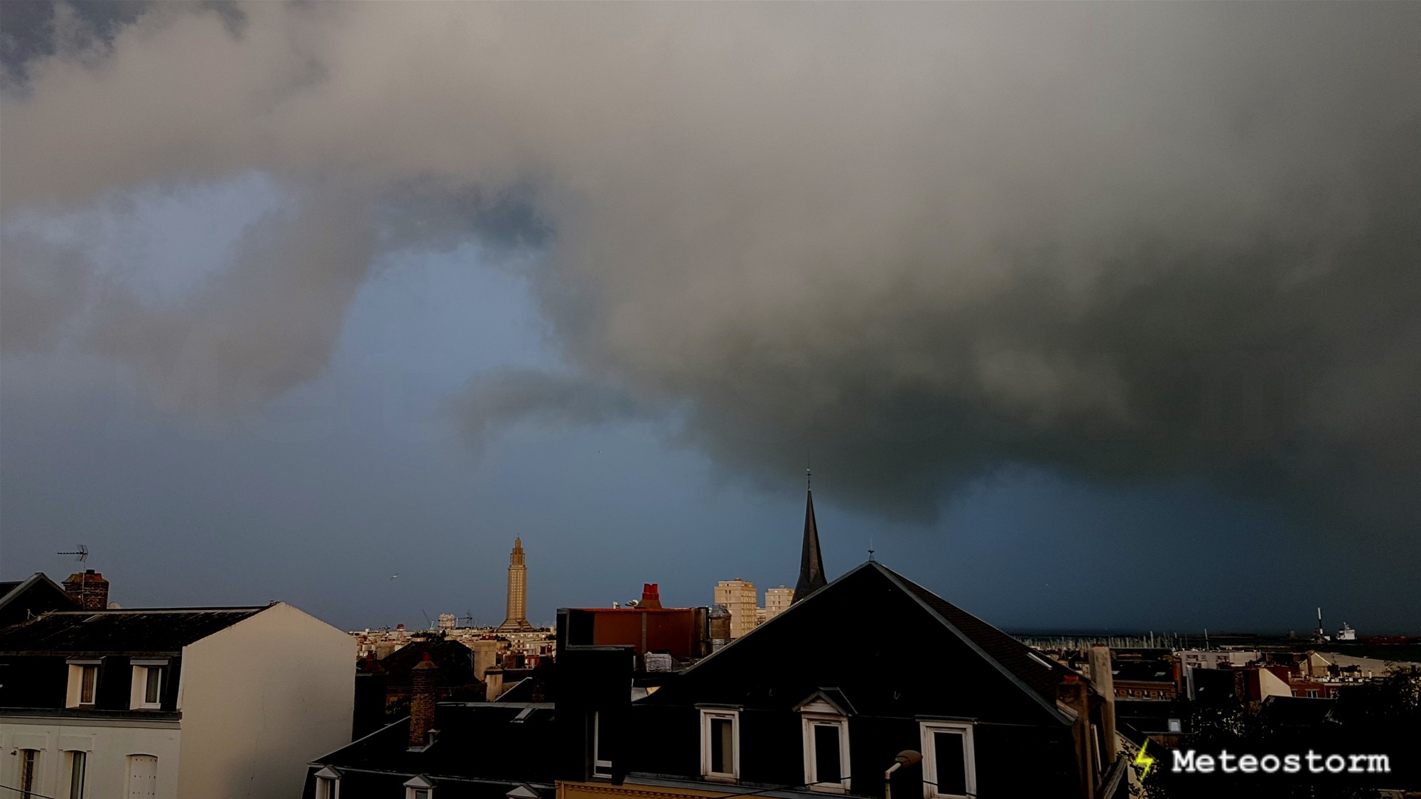 Orage du 11/08/2019 au Havre (76)