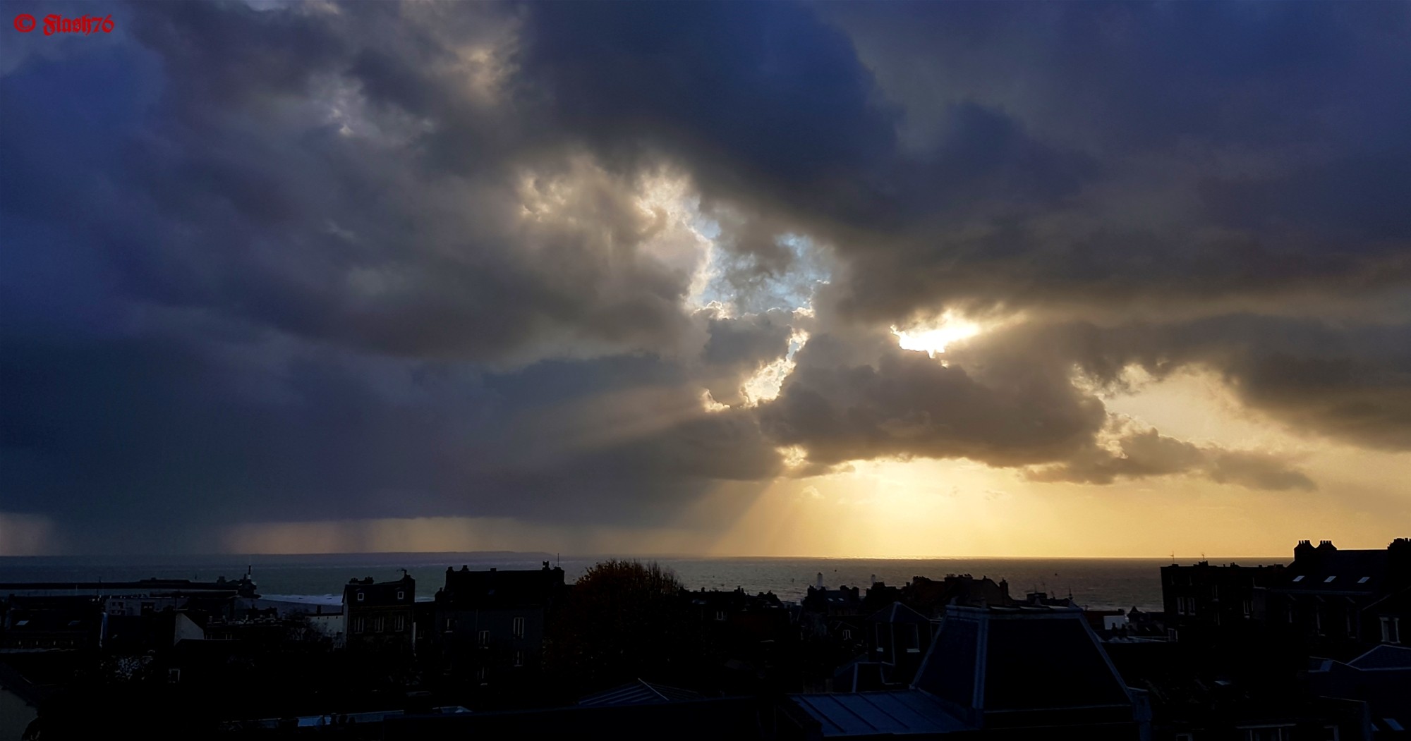 Orage d'air froid le 11/11/2019 au Havre (76)