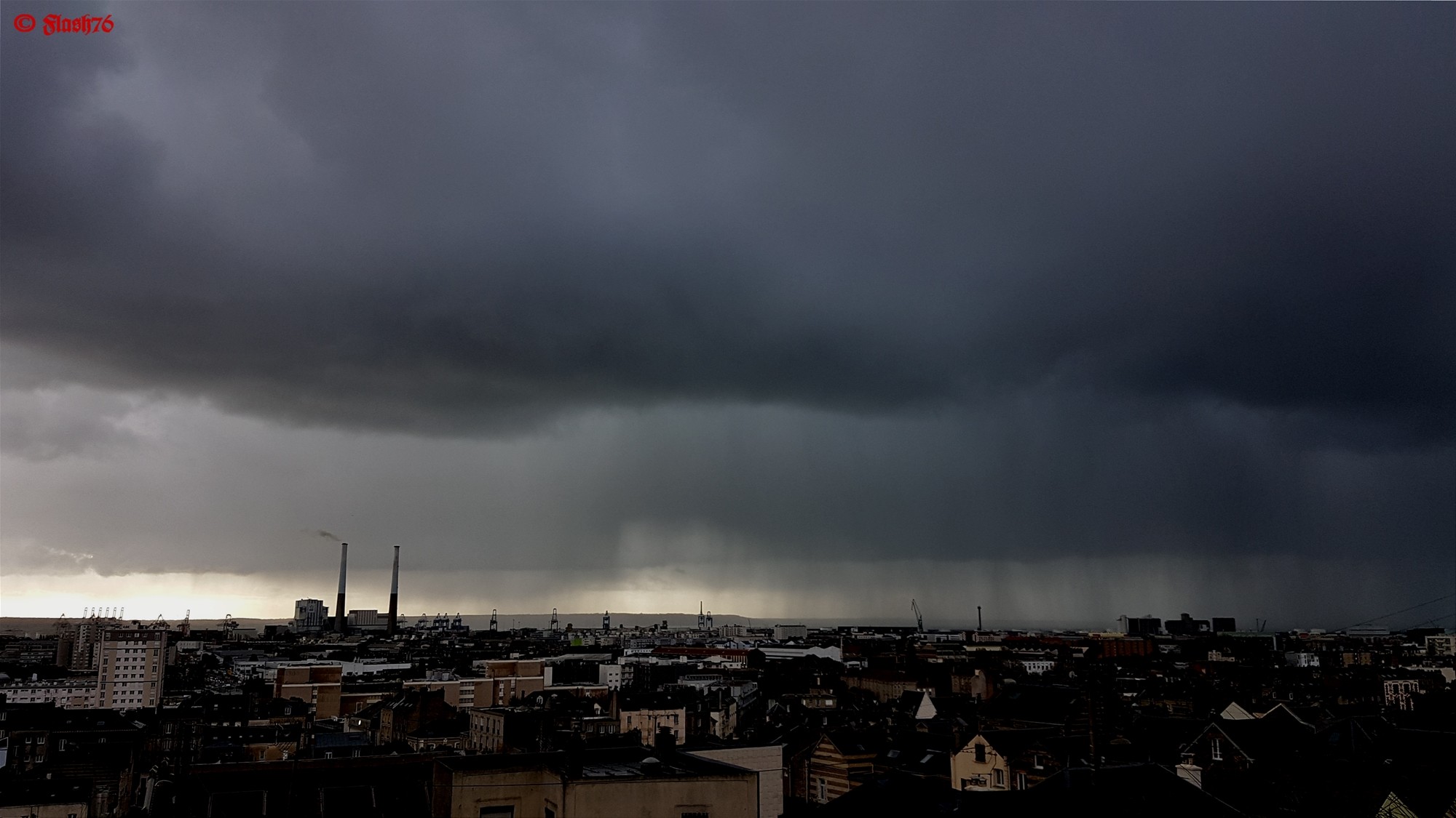 Orage de grésil du 12/11/2019 au Havre (76)