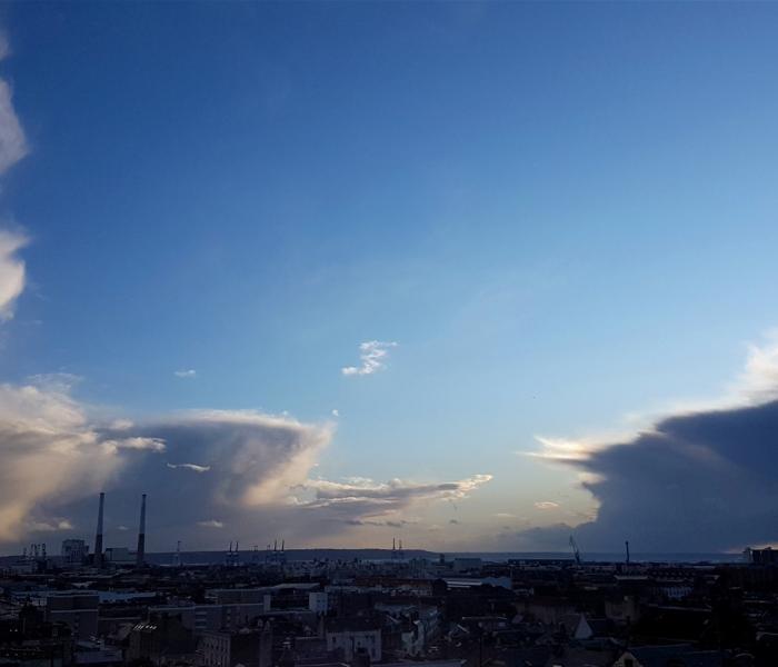 17/01/2020 - Série d'orages d'air froid lointains