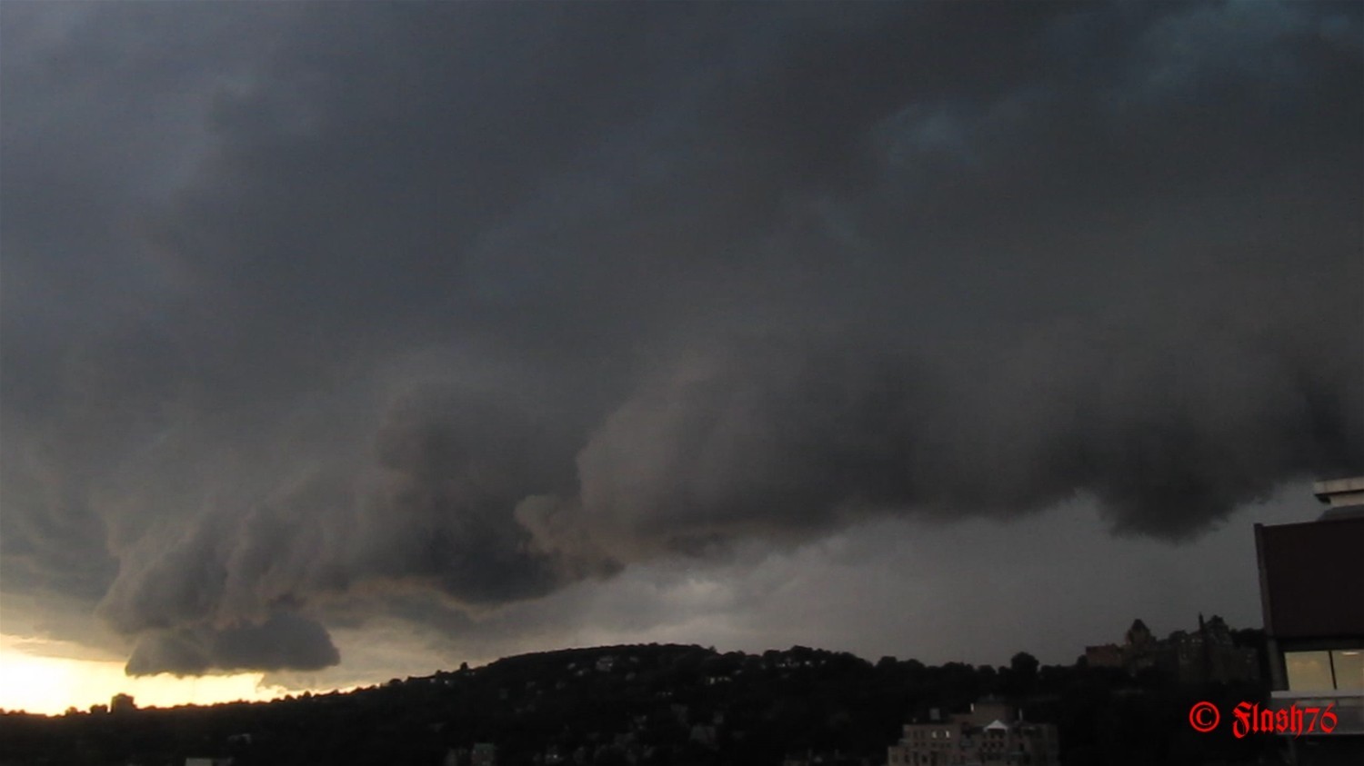 Les violents orages du 1er aout 2011 à Montreal - Canada