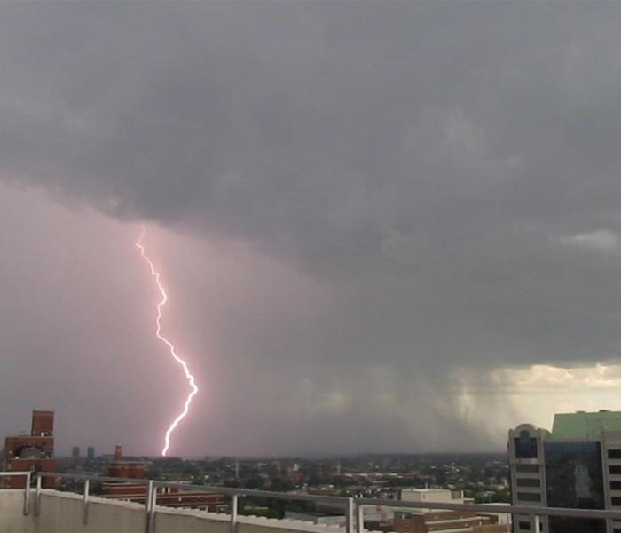 Orages du 1er Août 2011 à Montréal, Canada 