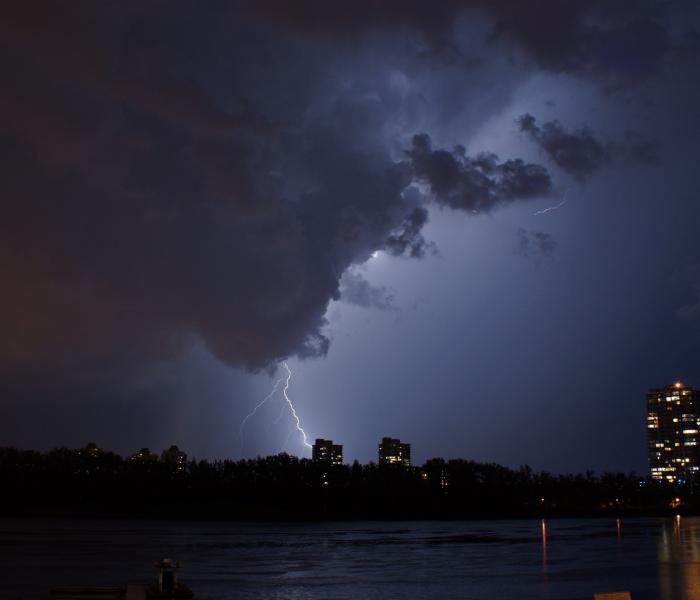 Orages du 02/08/2017 à Montréal (Québec)