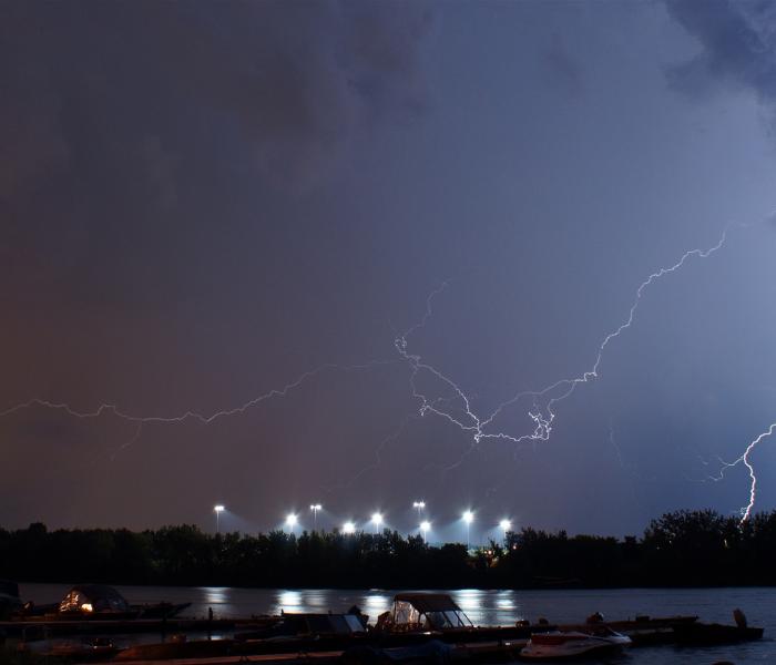 Orages du 02/08/2017 à Montréal (Québec)