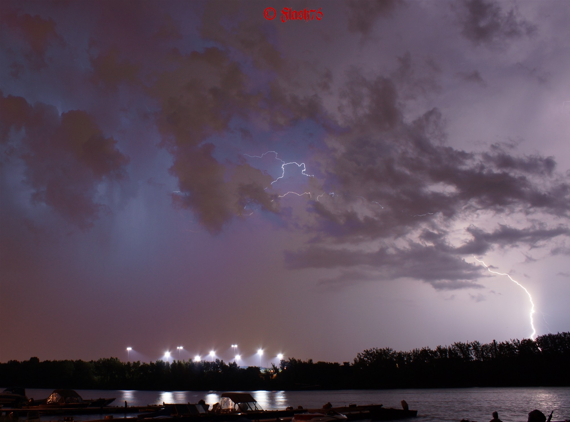 Orages du 02/08/2017 à Montréal (Québec)