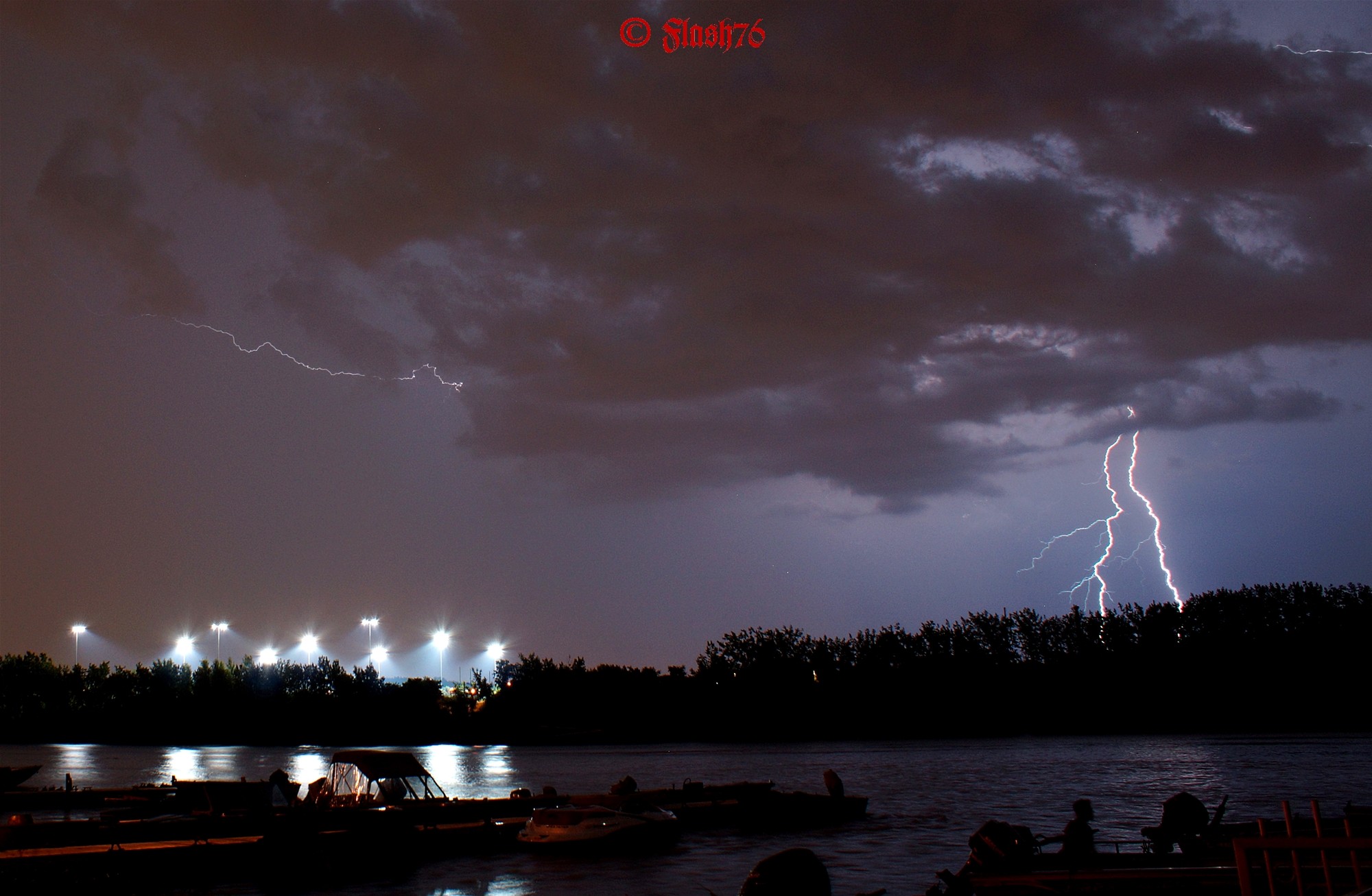 Orages du 02/08/2017 à Montréal (Québec)