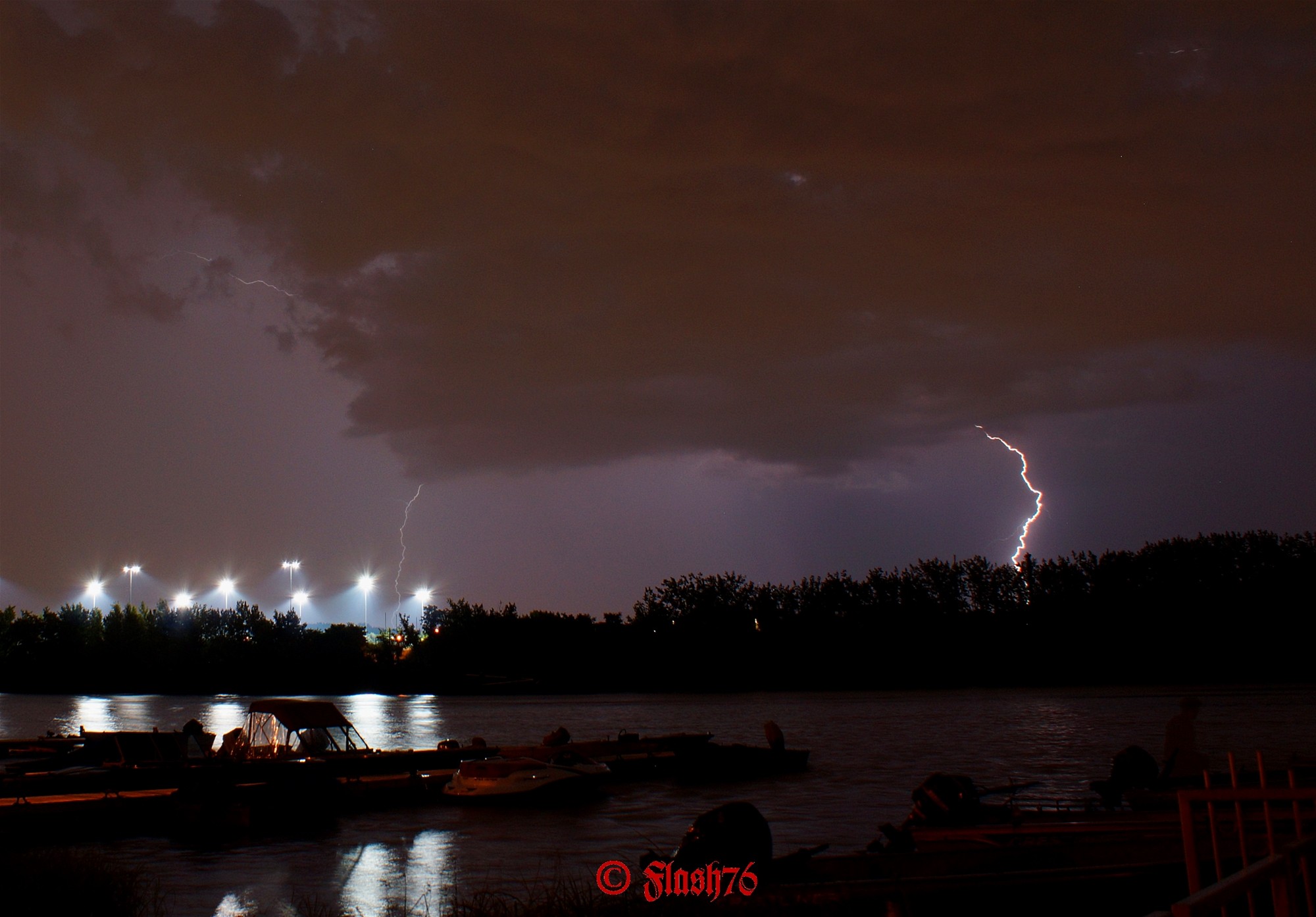Orages du 02/08/2017 à Montréal (Québec)