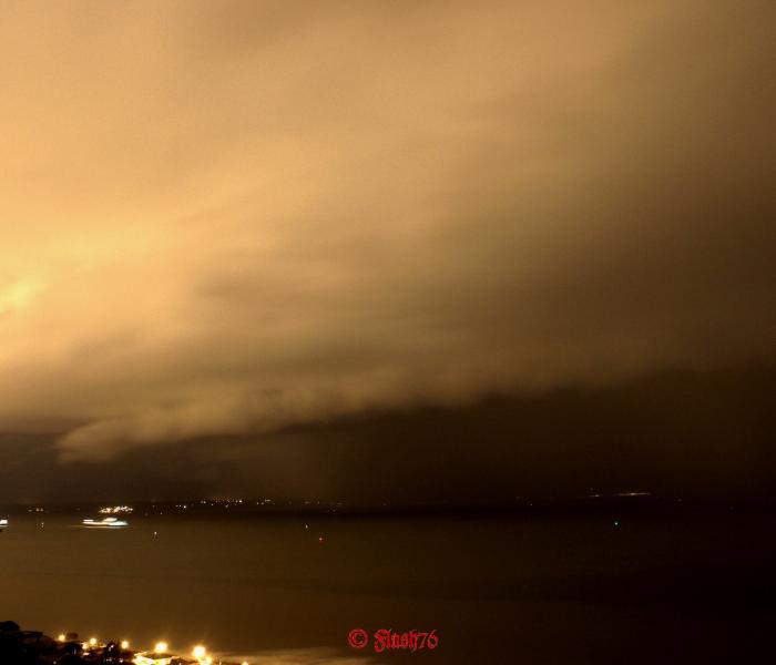 Arcus nocturne le 14/09/2017 au Havre (76)