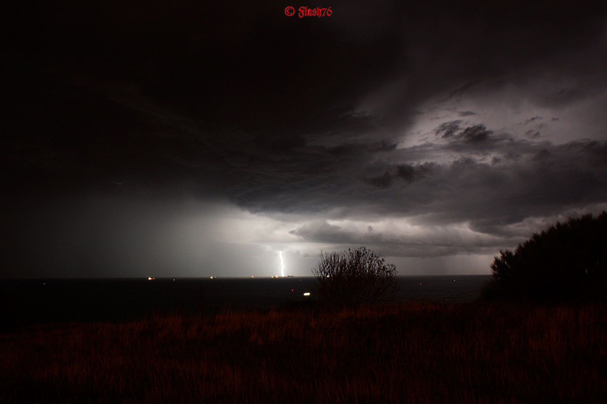 Orages d'air froid des 14-15/09/2017 au Havre (76)