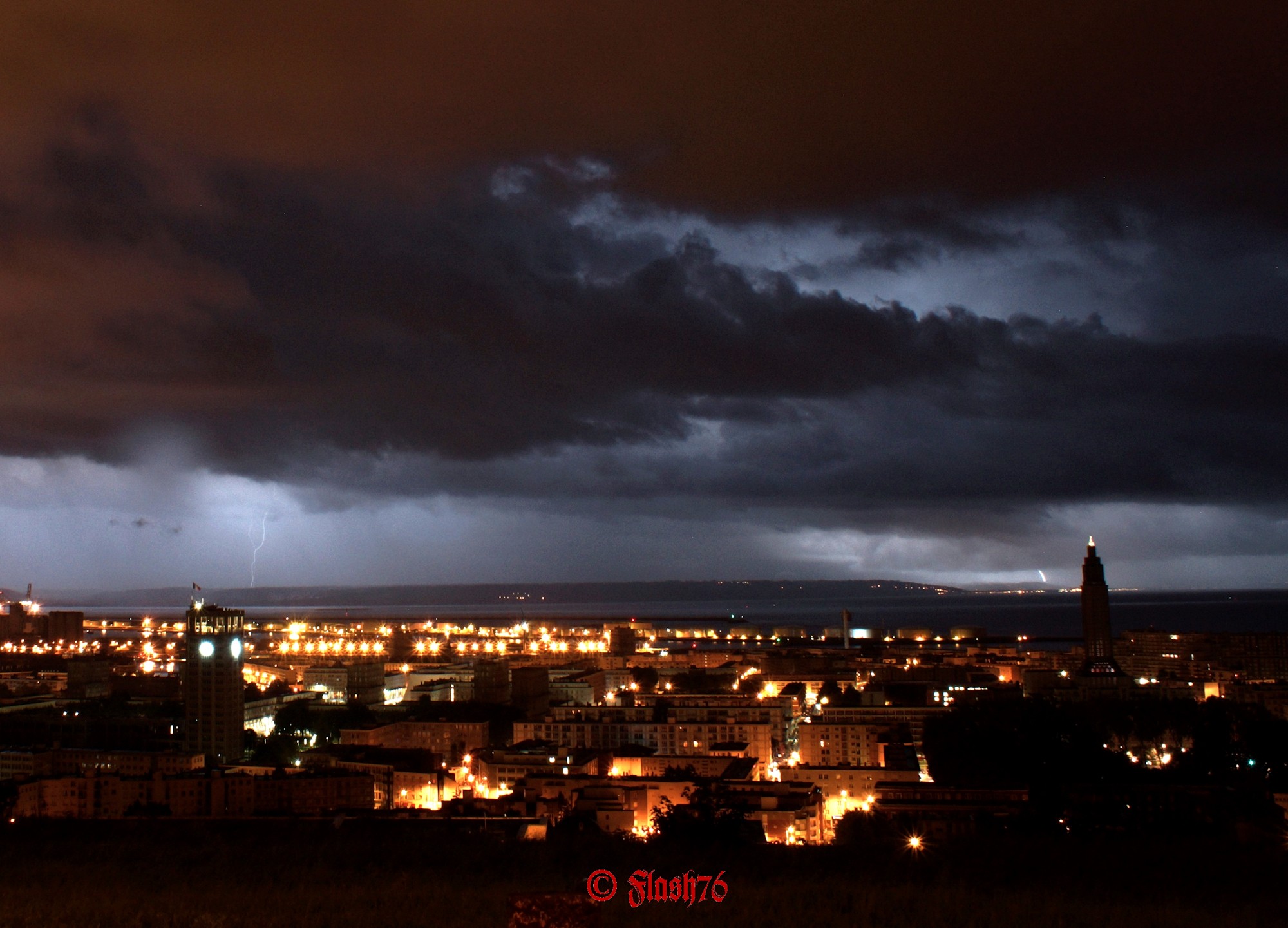 Orage du 19/09/2017 au Havre (76)