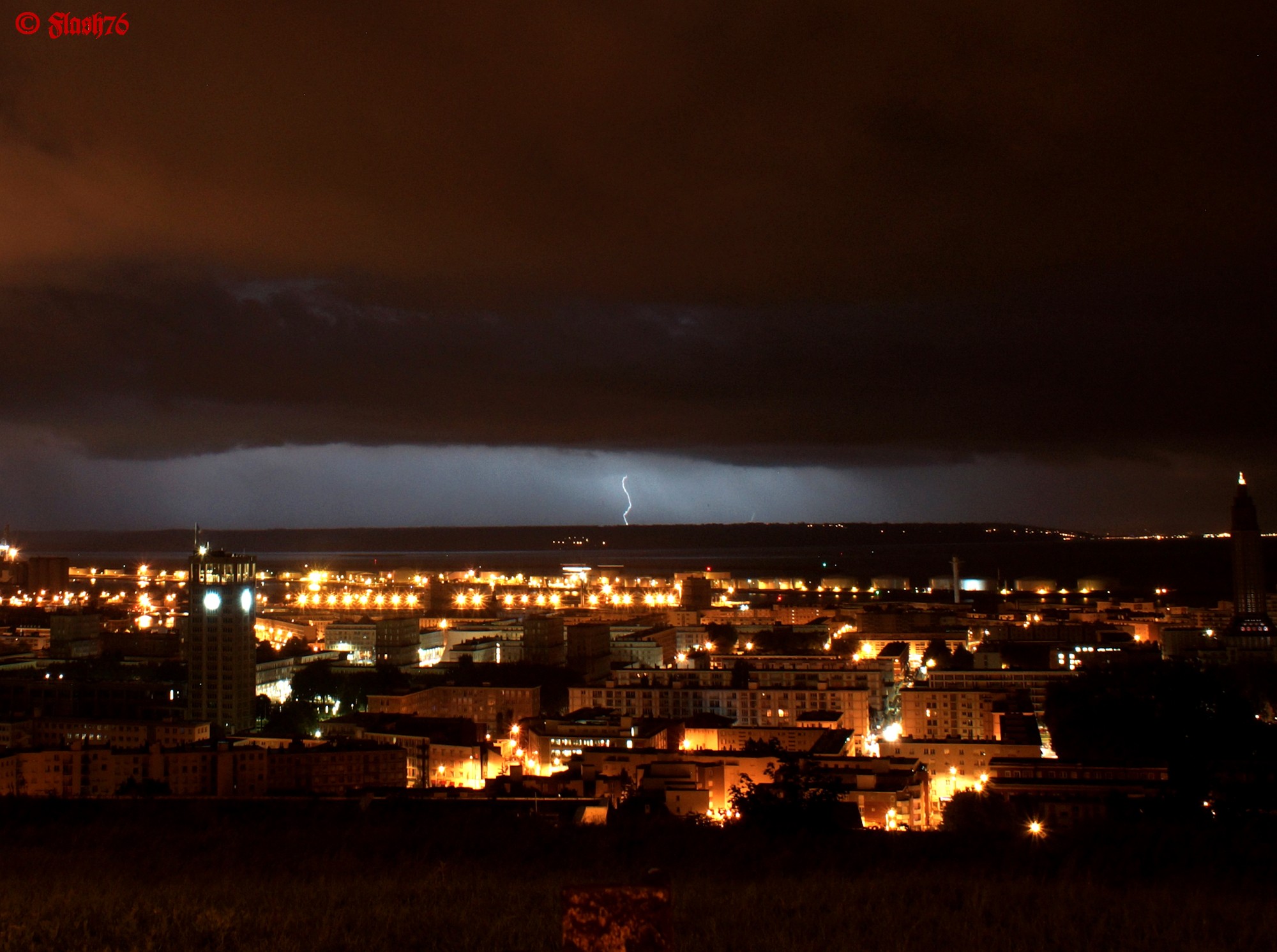 Orage du 19/09/2017 au Havre (76)