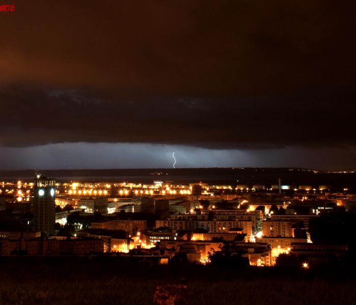 Orage du 19/09/2017 au Havre (76)