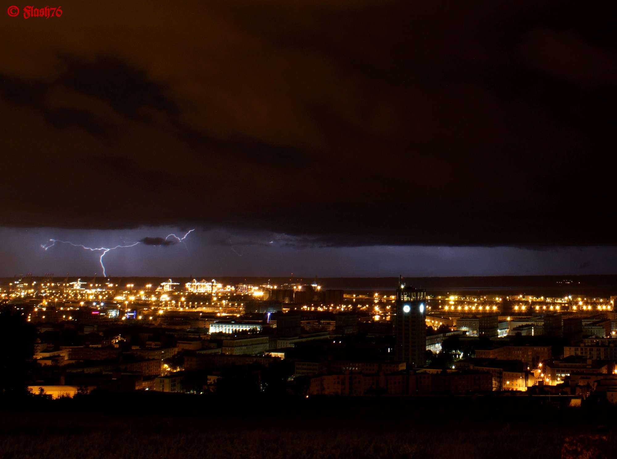 Orage du 19/09/2017 au Havre (76)