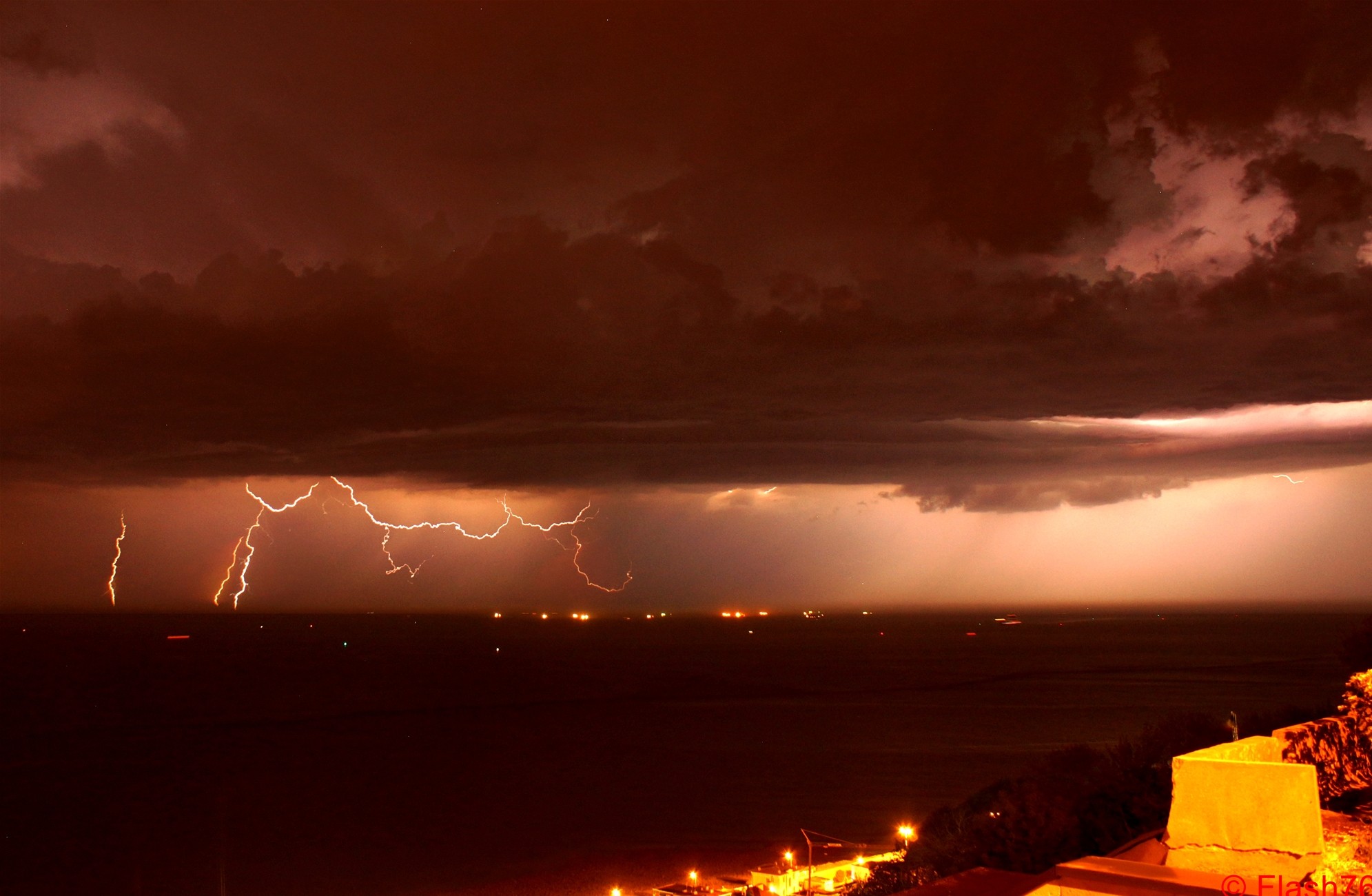 Orages électriques du 21/04/2018 au Havre / Saint-Adresse (76)