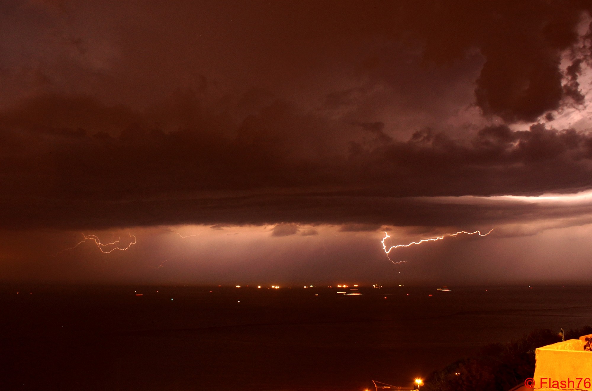 Orages électriques du 21/04/2018 au Havre / Saint-Adresse (76)