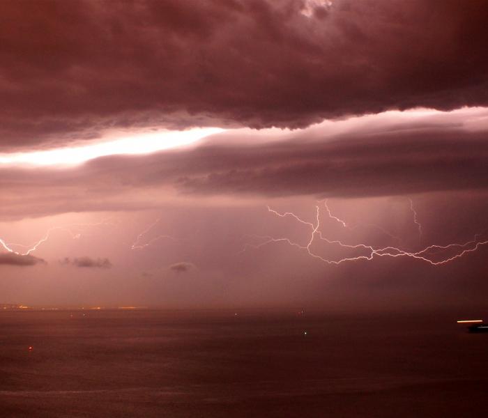 Orages du 21/04/2018 au Havre / Saint-Adresse (76)