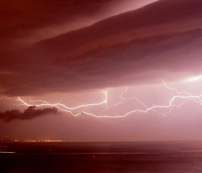 Orages du 21/04/2018 au Havre / Saint-Adresse (76)