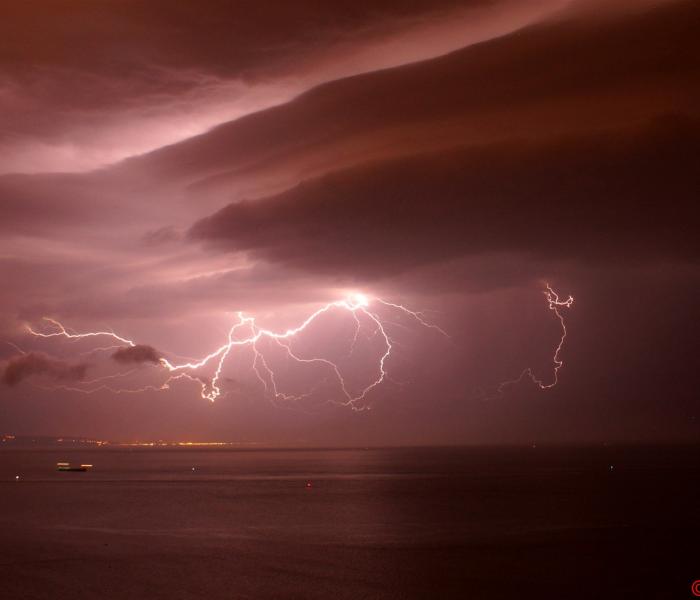 Orages du 21/04/2018 au Havre / Saint-Adresse (76)