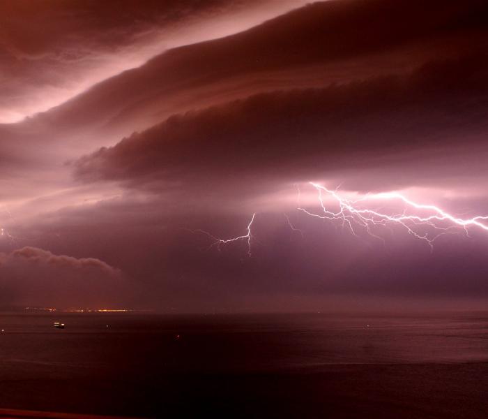 Orages du 21/04/2018 au Havre / Saint-Adresse (76)