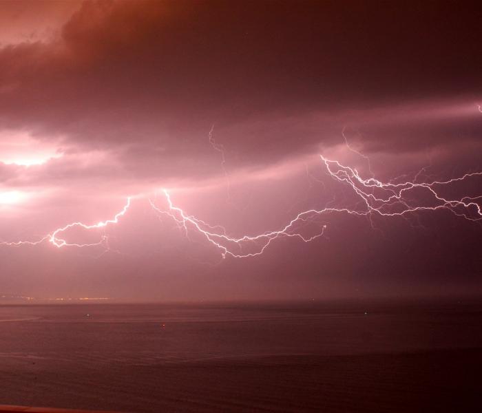 Orages du 21/04/2018 au Havre / Saint-Adresse (76)