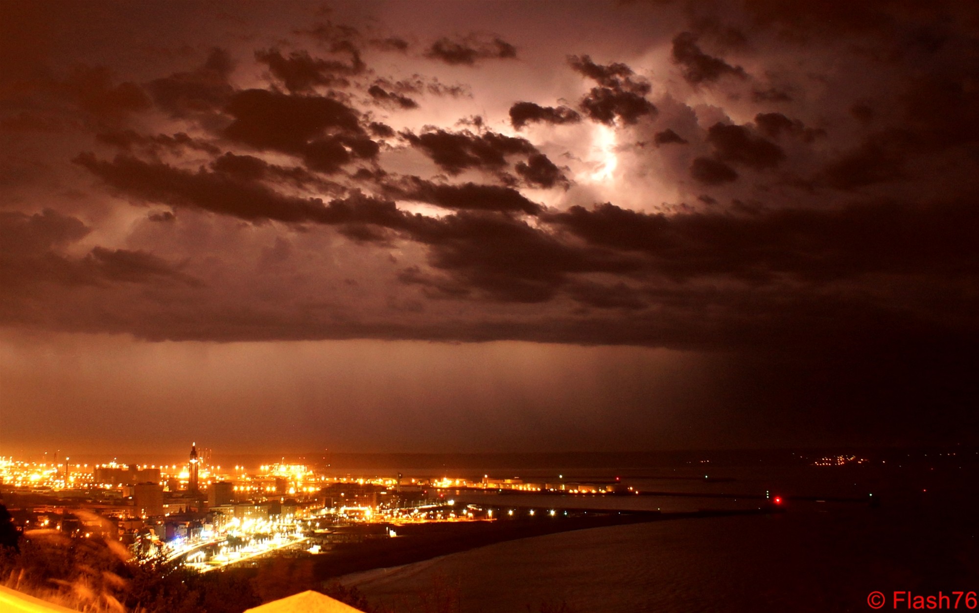 Orages du 21/04/2018 au Havre / Saint-Adresse (76)