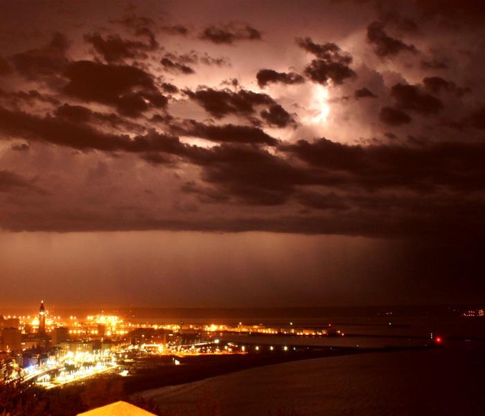 Orages du 21/04/2018 au Havre / Saint-Adresse (76)