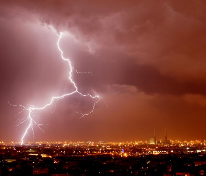 Orage du 28/05/2018 au Havre (76)