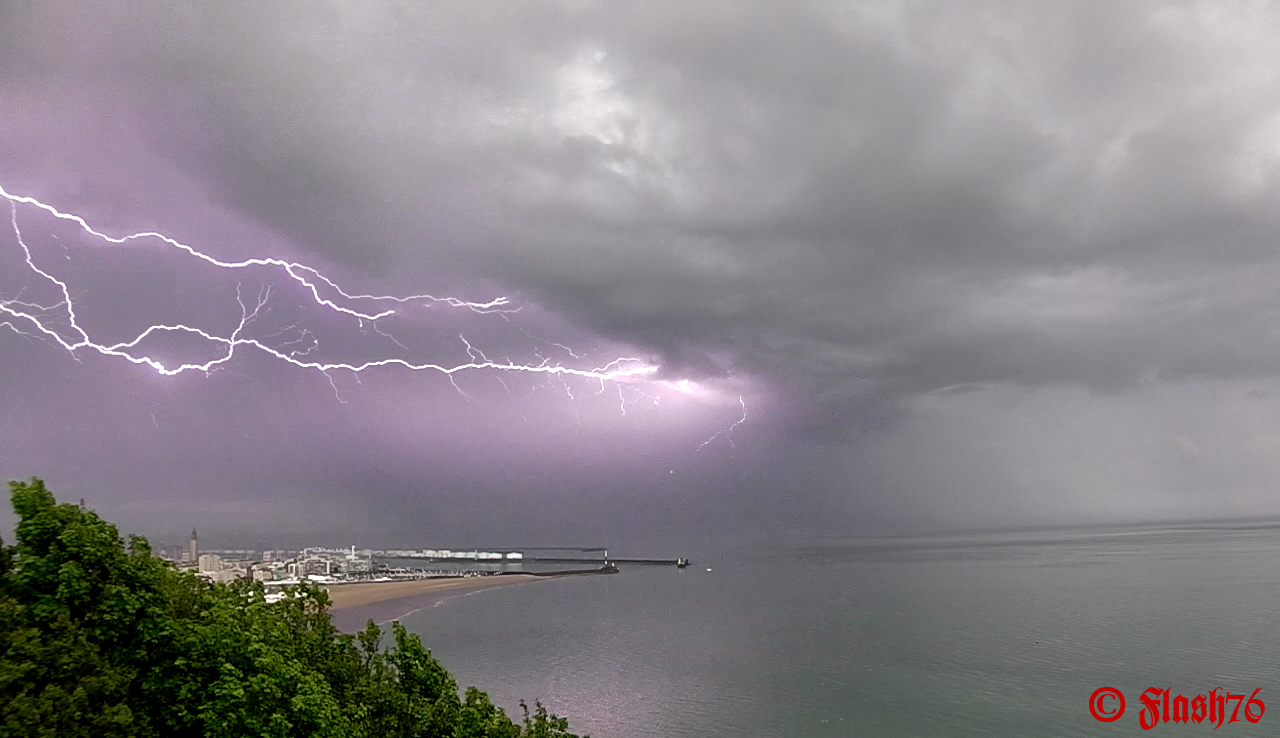 Orage du 12/05/2017 au Havre (76)