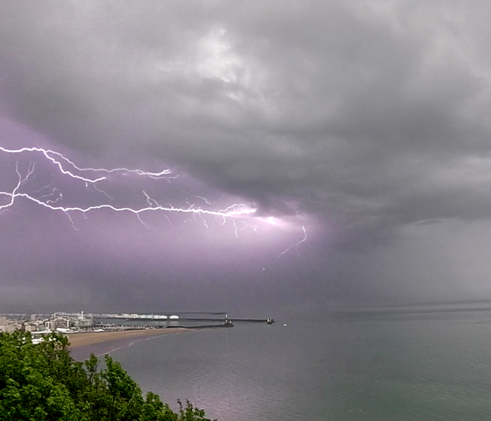 Orage du 12/05/2017 au Havre (76)