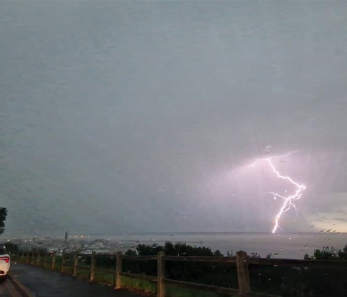 Orage du 28/08/2023 au Havre / Sainte-Adresse (76)