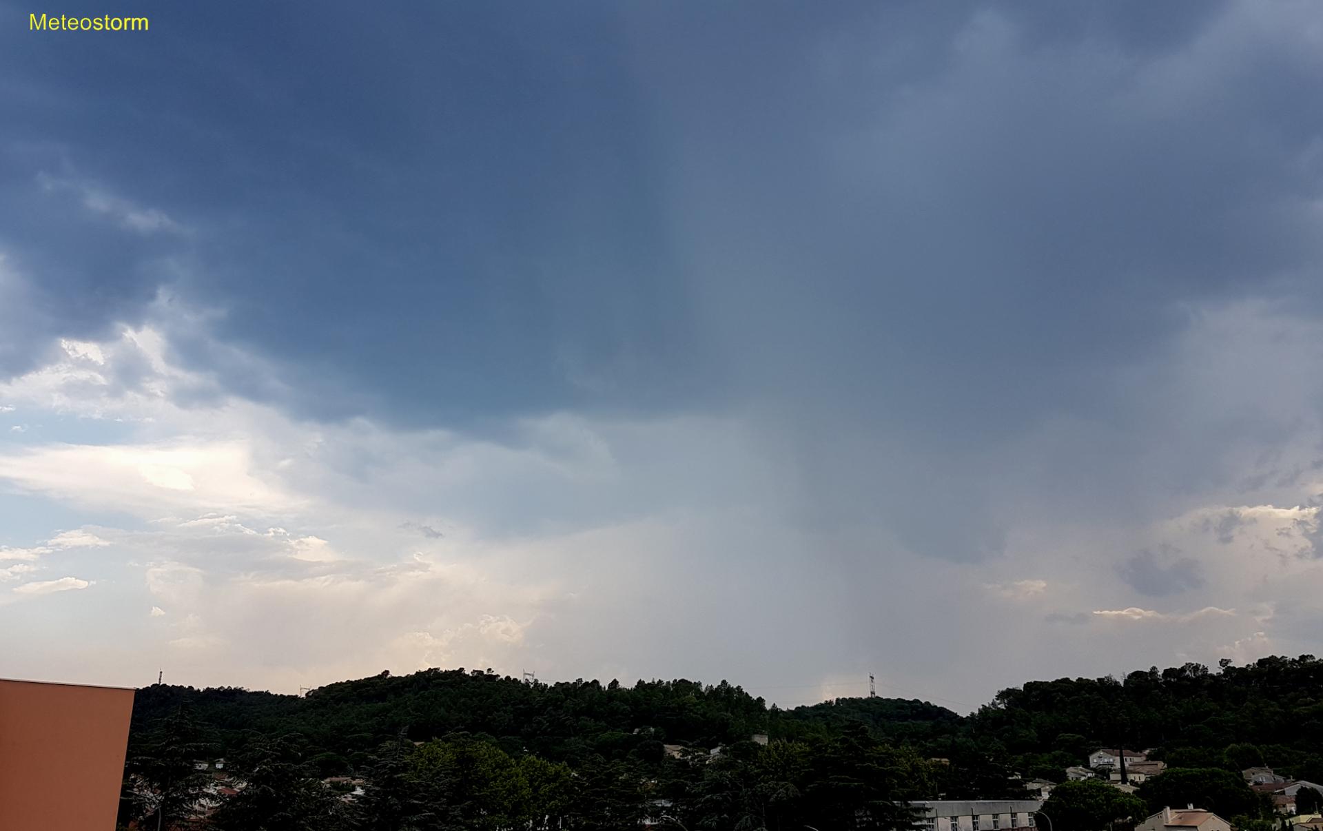 Orage en formation