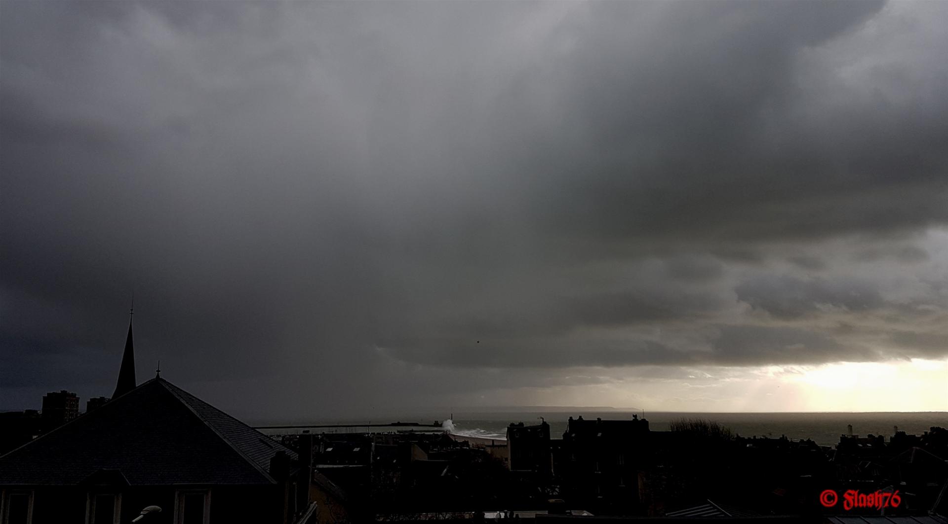 Pluie, orage et tempête