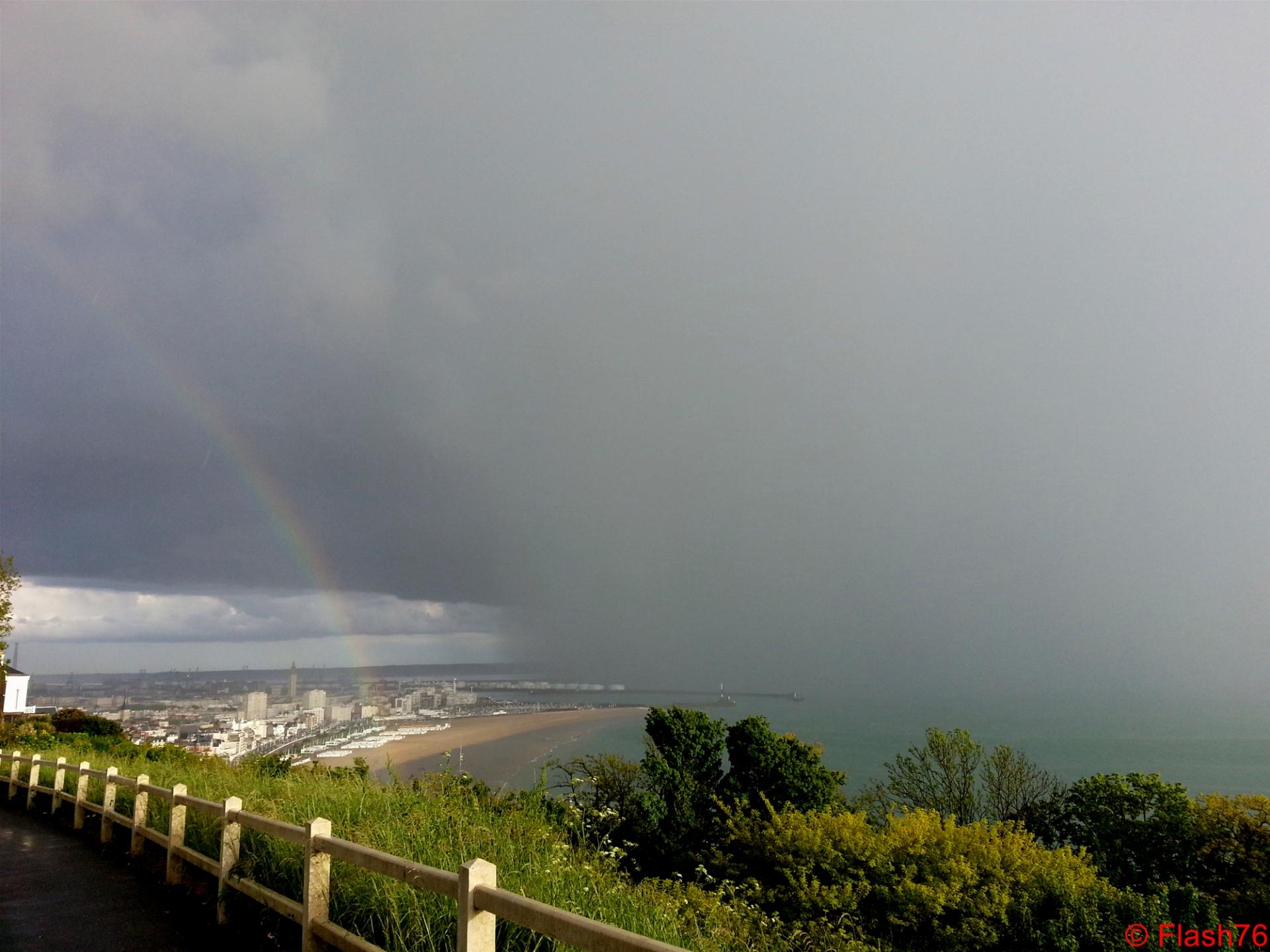 Arrivée de l'orage