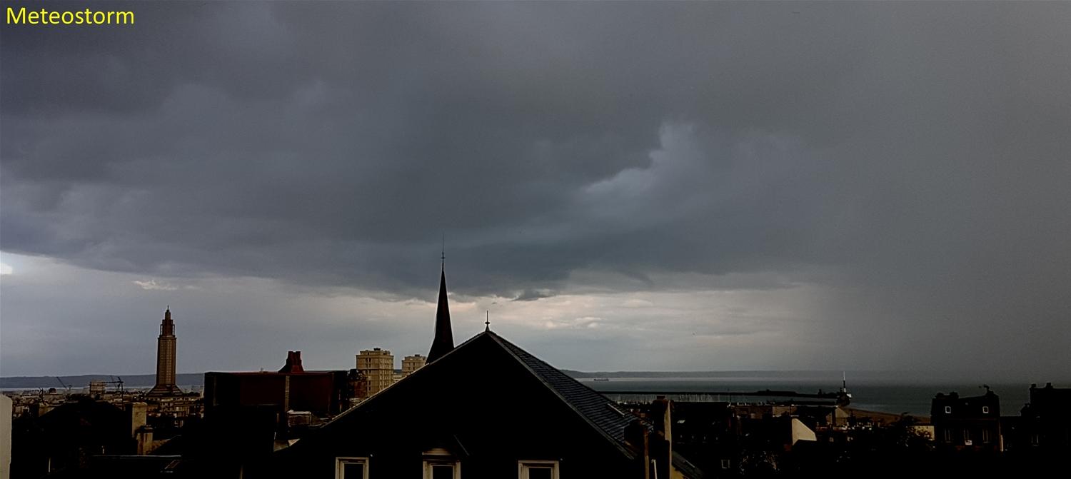 Arrivée de l'orage