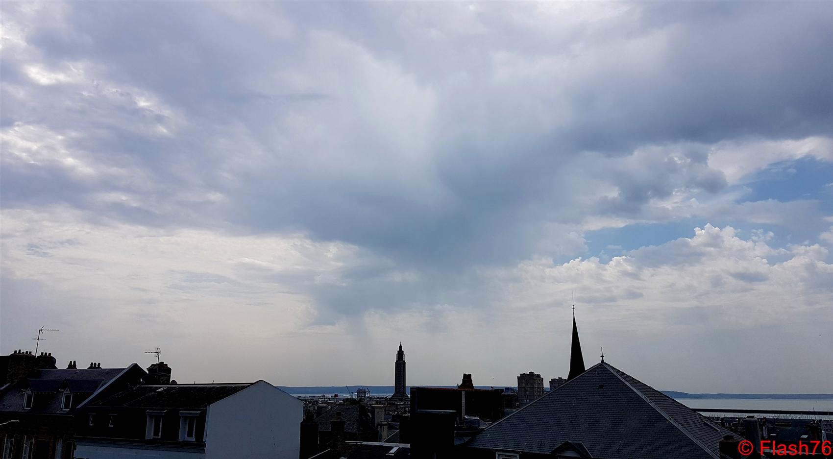 Orage localisé en fin de vie