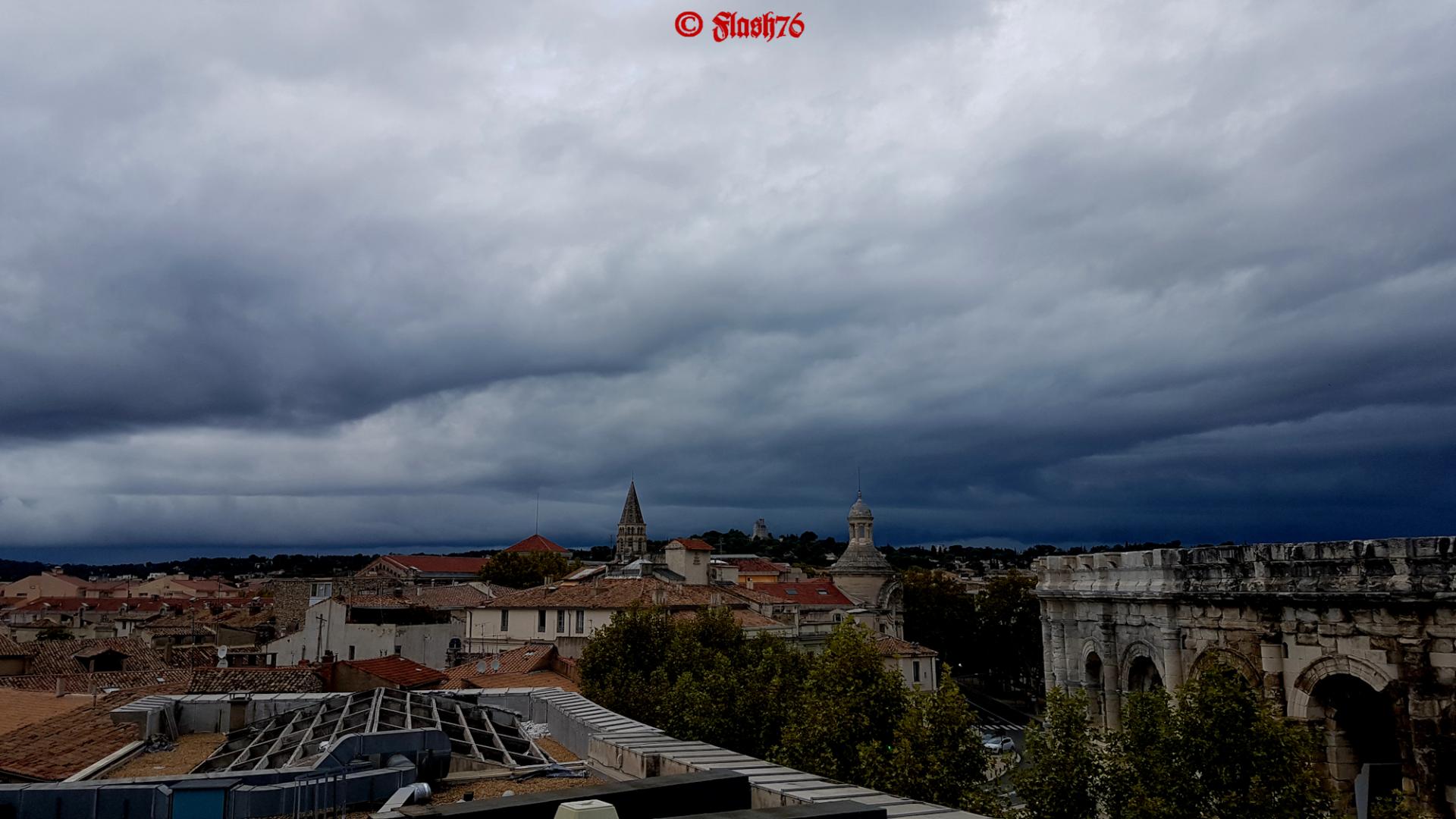 Orage en approche