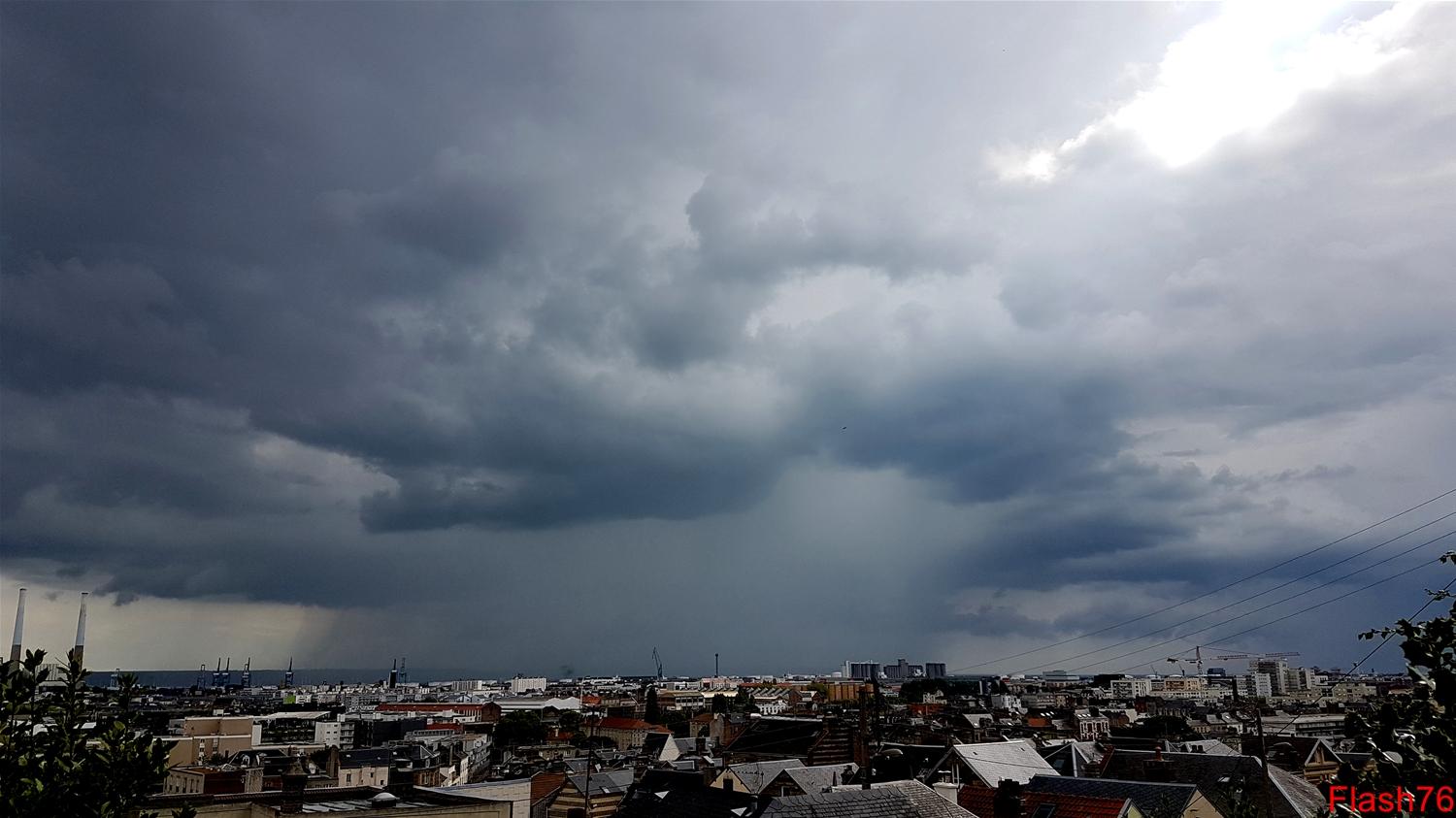 Orage du 15/06/2020 au Havre