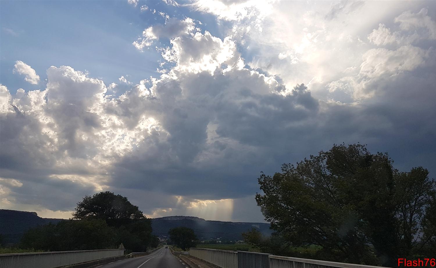 Orage en formation